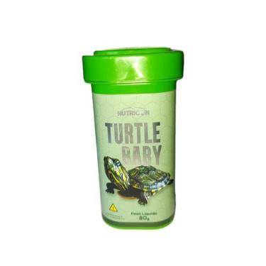 Imagem de Ração Turtle Baby 80g Nutricon Para Tartarugas