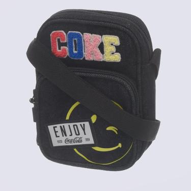 Imagem de Bolsa Transversal Coca Cola Coke Enjoy-Unissex