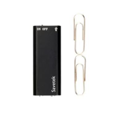 Imagem de Mini Gravador Ativado por voz Super Pequeno 16 Gb Savetek