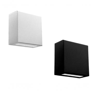Imagem de Arandela Effet05 2 Fachos com Uso Interno e Externo Branco Incolustre 110X110X45MM