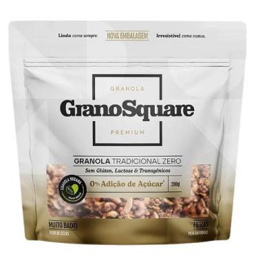 Imagem de Granola Premium Zero Açúcar Sem Glúten GranoSquare 200g