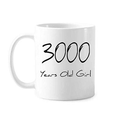 Imagem de Caneca moderna para meninas de 3000 anos de idade Art Deco presente caneca cerâmica xícara de café porcelana louça