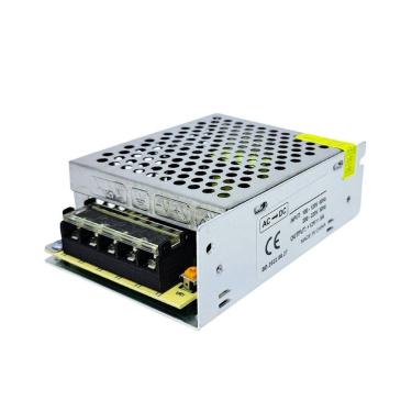 Imagem de Mini Fonte Chaveada Profissional 12v 5a Para Fita Led Sanca