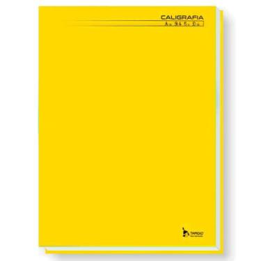 Imagem de Caderno Brochurão Caligrafia C.D. 48 Fls Tamoio - Amarelo