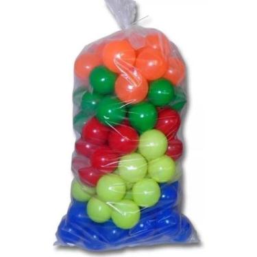 Imagem de Bolinhas Para Piscina C/100 Unidades Cores Sortidas Bebes - Bbbolinhas