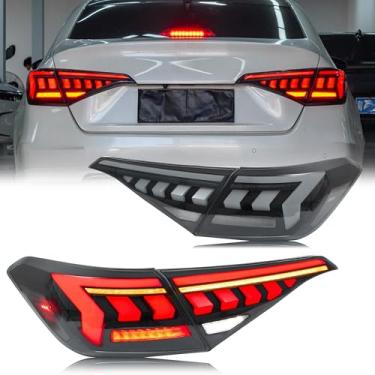 Imagem de inginuity time Luzes traseiras de LED para Honda Civic 2022 2023 2024 2025 Sedan 11ª geração de luzes traseiras de sinal sequencial de inicialização acessório de montagem