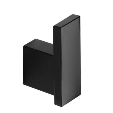 Imagem de Cabide gancho preto fosco vii07 - J INOX