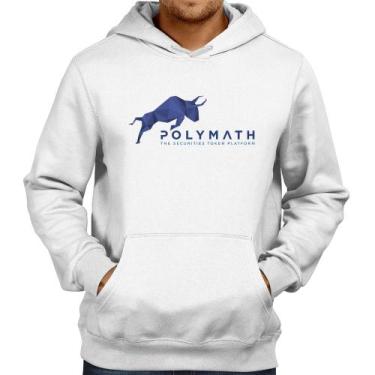 Imagem de Moletom Polymath The Securities Token Platform - Foca na Moda, Branco,