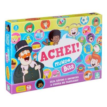 Imagem de Jogo Achei! Mundo Bita - Nig  - Nig Brinquedos