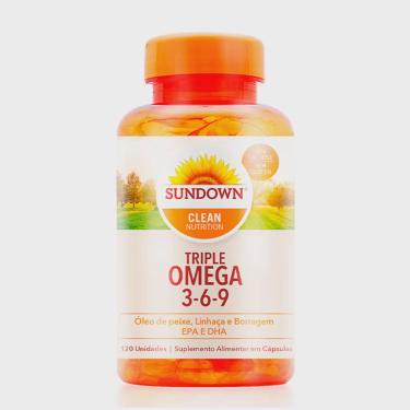 Imagem de Suplemento alimentar sundown ômega - 3 plus 120 cápsulas