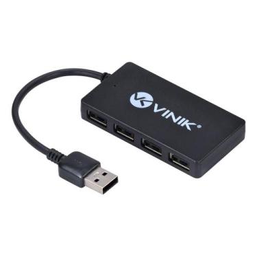 Imagem de Hub usb 2.0 4 portas usb 2.0 - huv-20 - VINIK
