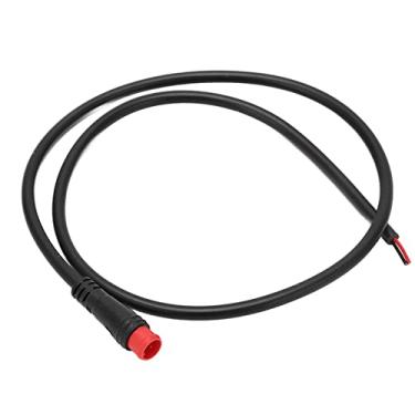 Imagem de Cabo de extensão de bicicleta elétrica premium cobre pvc 2 núcleo impermeável resistente a desgaste leve IP65 Classificado 200V AC para motocicletas de bicicletas elétricas
