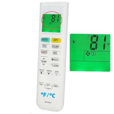 Imagem de Substituição para controle remoto de ar condicionado Daikin ARC480A15 ARC480A16 ARC480A17 ARC480A18 ARC480A19 ARC480A20 ARC480A21 ARC480A22 ARC480A1 ARC4800A1 Arco A2 480A3 ARC480A4 ARC480A5 ARC480A6