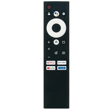 Imagem de Controle remoto de substituição de voz aplicável para Skyworth 4K Google TV 50UE7600 43UE7600 55UE7600 65UE7600 75UE7600 75UD6300 65S1 75S1 50UD7300 55UD7300 65UD7300 00 40 Série TD7300 32TD7300