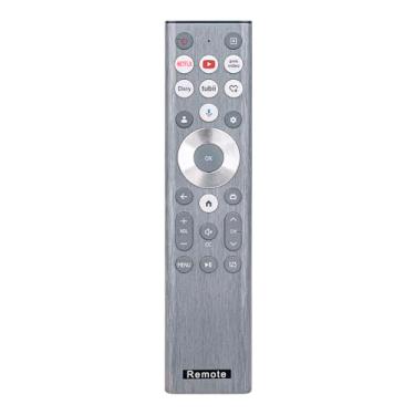 Imagem de ECONTROLLY Controle remoto de substituição de voz ERF6A80 serve para controle remoto Hisense ERF6A80 para U9N Série 98UX ULED 4K LED TV Classe A7 Série U8 TV 65 polegadas Classe U8 Mini LED Smart TV