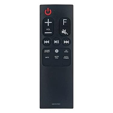 Imagem de ECONTROLLY AKB75475301 Controle remoto de substituição adequado para LG Sound Bar