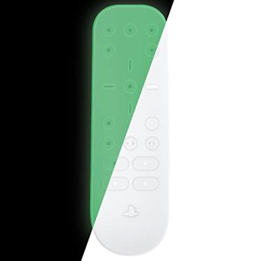 Imagem de PlayVital Glow in Dark Green Silicone Protective Remote Case for ps5 Media Remote Cover, Ergonomic Design Full Body Protector Skin for ps5 Remote Control
