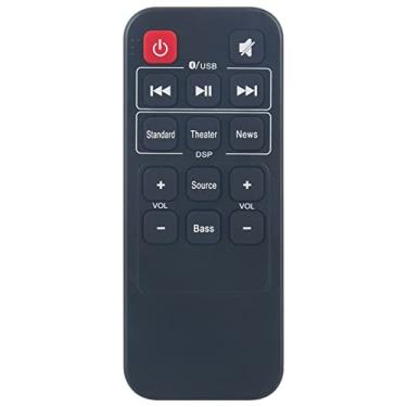 Imagem de Allimity RMT-HSB318 RMTHSB318 Controle remoto de substituição compatível com barra de som Insignia 2.0-Channel Soundbar NS-HSB318 NSHSB318