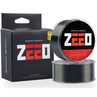 Imagem de Linha Zeeo Monofilamento 0,33mm 16lb 300m Verde Musgo
