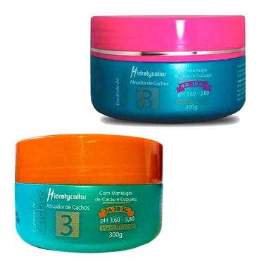 Imagem de Kit Ativador de cachos 3A 3B 3C e 4A 4B 4C Mairibel 250ml  