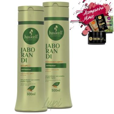 Imagem de Kit Haskell Jaborandi Shampoo Condicionador 300ml