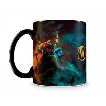 Imagem de Caneca World Of Warcraft Thrall II Preta (ATG4503) - Geek Premiere