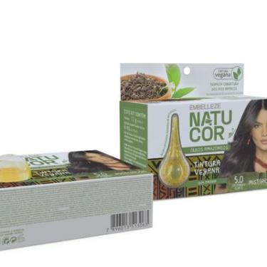Imagem de NATUCOR OLEOS AMAZONICOS CASTANHO CLARO 5.0 TINTURA VEGANA