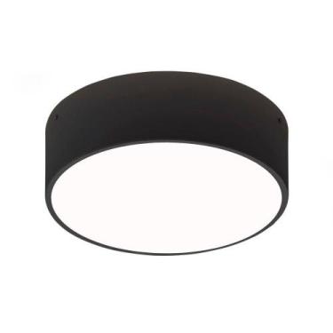 Imagem de Plafon Taschibra Ring Redondo Taschibra Bivolt 4xe27 Bivolt Preto