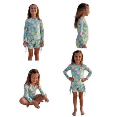 Imagem de Conjunto UV moda praia infantil menina - CR loja da fábrica, 1