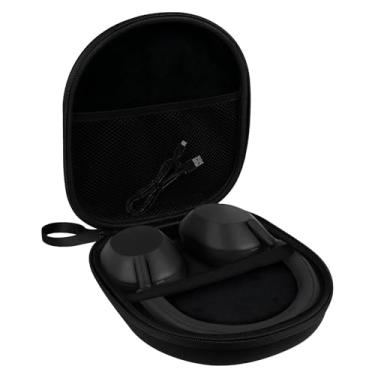 Imagem de LVKAYCE Capa de fone de ouvido compatível com JBL Tune 510BT/520BT/670NC Live 460NC, com Sony WH-CH520/510 capa portátil de viagem sem fio para fones de ouvido intra-auriculares (preto)