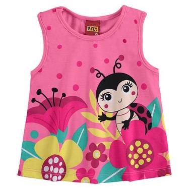 Imagem de Blusa feminina infantil - Joaninha