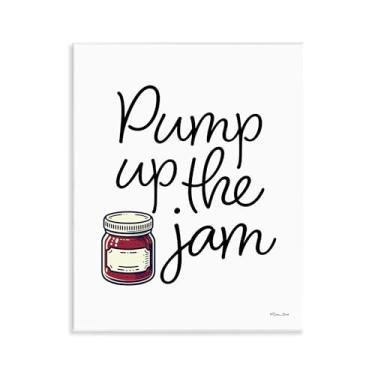 Imagem de Stupell Industries Pump Up The Jam Wall Plaque Art, design por Susan Ball, 35,5 x 28,5 cm