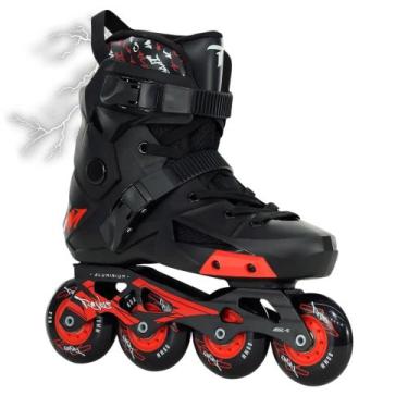 Imagem de Patins Inline Freestyle Traxart Revolt  Rodas 80mm PU  Rolamentos ABEC