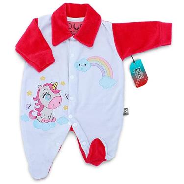 Imagem de Macacão Bebê Plush Unicórnio