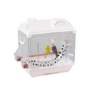 Imagem de Gaiola De Viagem Para Aves - Transportadora Leve À Prova De Fuga - Pequena Gaiola Transportadora Para Canários E Periquitos | Para Calopsitas, Agapornis E Caturras, Uso Em Interiores E