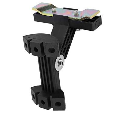 Imagem de Cryfokt Adaptador de Rack de água Resistente para Suporte de Garrafa de Bicicleta para Viagens de Longa Distância, Liga de Alumínio, Preto, 4,72 * 3,15 * 1,97 pol. para Ciclistas