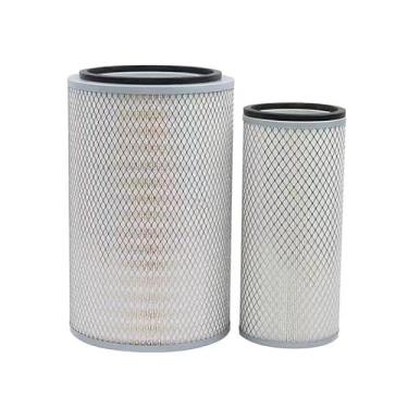 Imagem de AF4801 P181073 76580327 AR95758 4297293 Exterior AF4819 P127313 AT201036 4297294 4297294LHE 76590677 Conjunto de filtro de ar interno compatível para HITACHI EX455 EX600 EX450-5 EX456 EX550 EX600