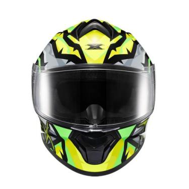 Imagem de Capacete Texx Fechado Spihe Maasai Cinza Verde -, 60