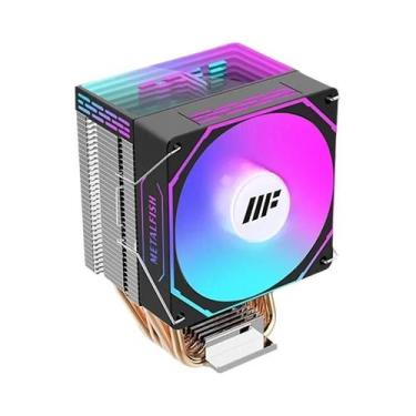 Imagem de Cooler Para CPU Intel AMD 1400 Com 4 Heat Pipes, Ventoinha ARGB Silenc