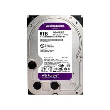 Imagem de HD WD Purple, 6TB, 3.5", SATA - WD64PURZ