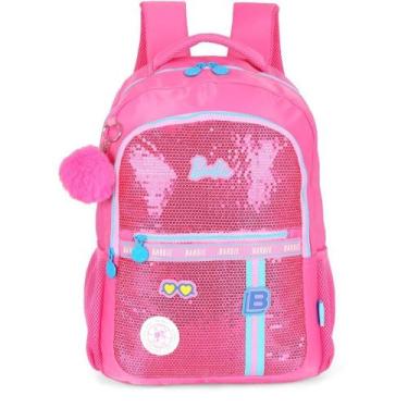 Imagem de Mochila Barbie PINK G C/PAETE