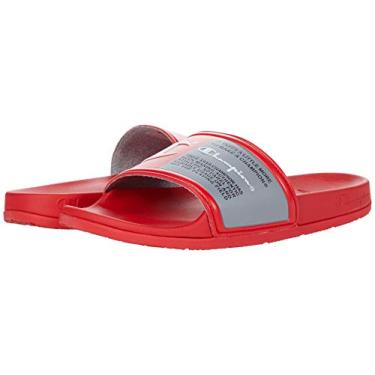Imagem de Champion Men's IPO Squish Slide Sandal (Scarlet/White/Surf The Web, 12)