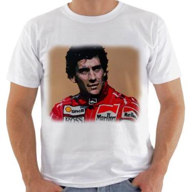 Imagem de Camiseta Camisa Lc 549 Ayrton Senna Do Brasil Formula 1 - Primus
