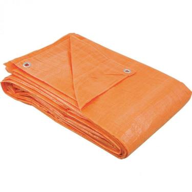 Imagem de Lona Tipo Carreteiro Encerado Laranja 70g/m2 6X4m