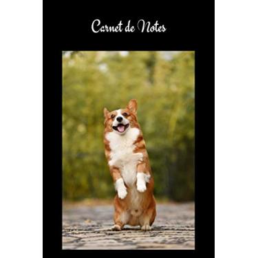 Imagem de Carnet de Notes: Corgi. Cahier de notes Chien Corgi. Joli cahier de 100 pages lignées numérotées avec sommaire format 6x9. Joli livret de notes pour ... d’écriture, d'adresse, de mots de passe...