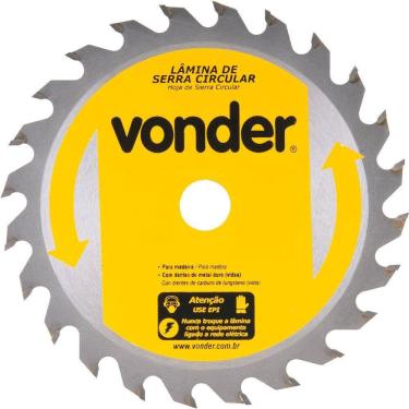 Imagem de Lamina Serra Circ Vídea 200x30x3,0mm 24D 6600 rpm  - Vonder