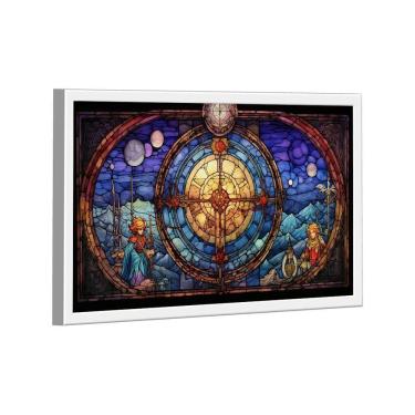 Imagem de Quadro Vitral Pergaminho E Profecia -- Br Artes