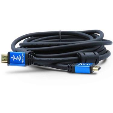 Imagem de Cabo HDMI 2.0 - 4K, Ultra HD, 3D, 19 Pinos - 5 metros - Penton