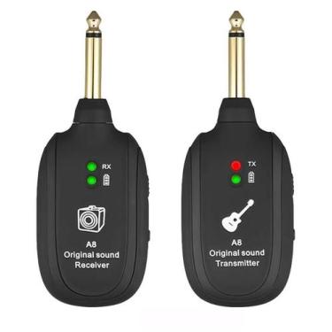 Imagem de Receptor e Transmissor sem Fio UHF Smart By GB Musical SM24