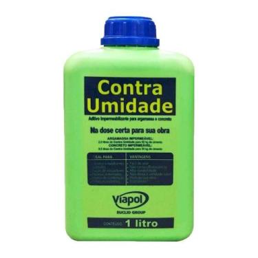 Imagem de Aditivo Impermeabilizante Contra Umidade Para Argamassa E Concreto 1 L